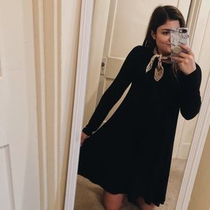 Long-Sleeve T-shirt Dress